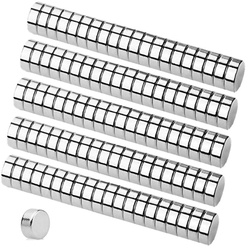 

100Pcs/Pack Powerful NdFeB Magnet Small Round Magnet,5*1.5mm Type A