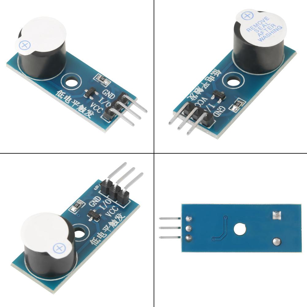 5pcs Active Buzzer Alarm Beeper Module 3.3V5V for Electronic Toys Alarming Devices Timers