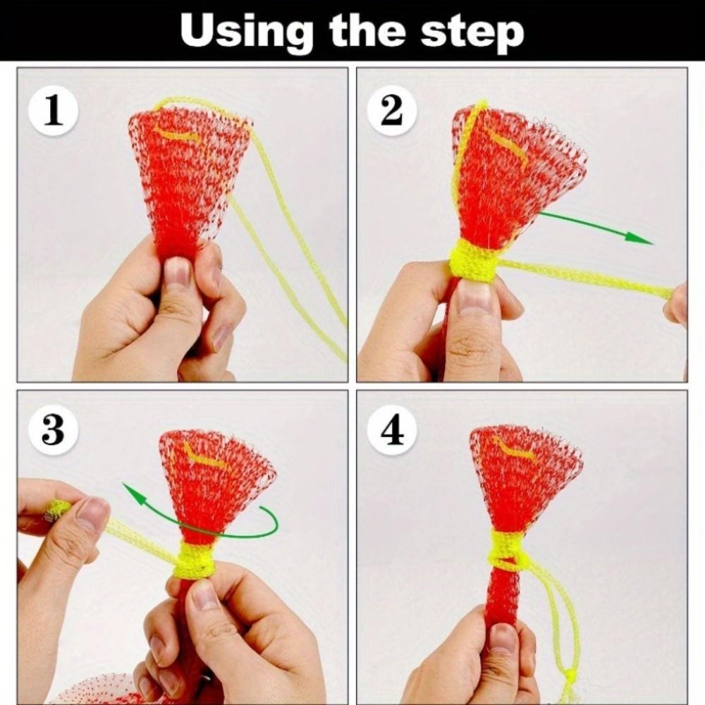 With Straps Hanging Watermelon Mesh Bag Reusable Garden Netting  For Garden Planting