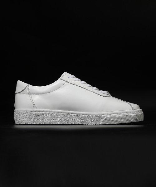 [FIRENZE ATELIER] Handmade Natural Cow Leather Cortez Sneakers 2282