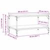 Coffee Table Reclaimed Wood Look 80 x 50 x 40 cm Engineered Wood