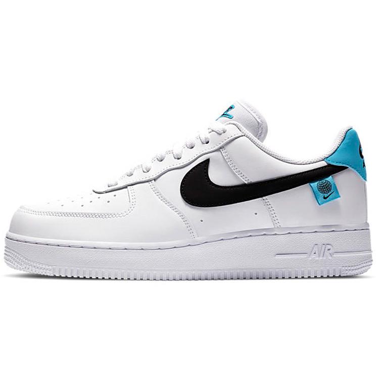New Nike Air Force 1 Low Worldwide White Blue Fury Black CK7648-100