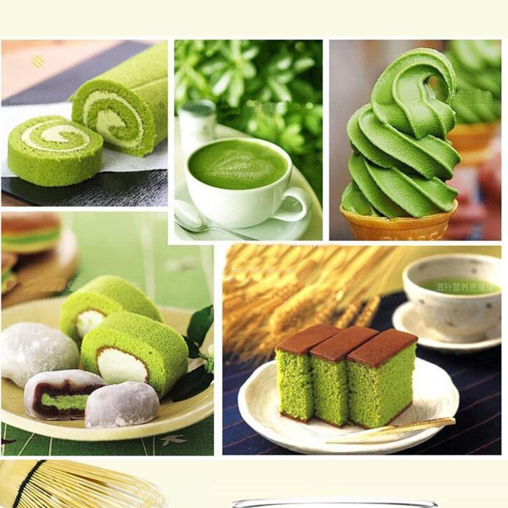 Organic Matcha Powder 100g Pure Green Tea Bags Portable Instant Health Boost Energy