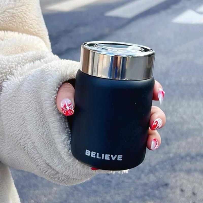 180ml Mini Stainless Steel 316 Thermal Flask Fashion Portable Pocket Coffee Tea Thermal Water Bottle Tumbler