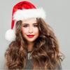Christmas Santa Hat Xmas Long Plush Holiday Red Hat For Adults And Kids Unisex  Festive Party Supplies Gifts