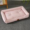 Four Season Square Dog Bed for Large Dog Mattress Bite-resistant Cat Bed Soft Thickened Dog Bed Waterproof Sofa Pet House