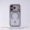 Luxury Matte Translucent For Magsafe Case For iPhone 17 16 Pro Max 15 14 Plus 13 12 11 Magnetic Wireless Charging Shockproof Cover
