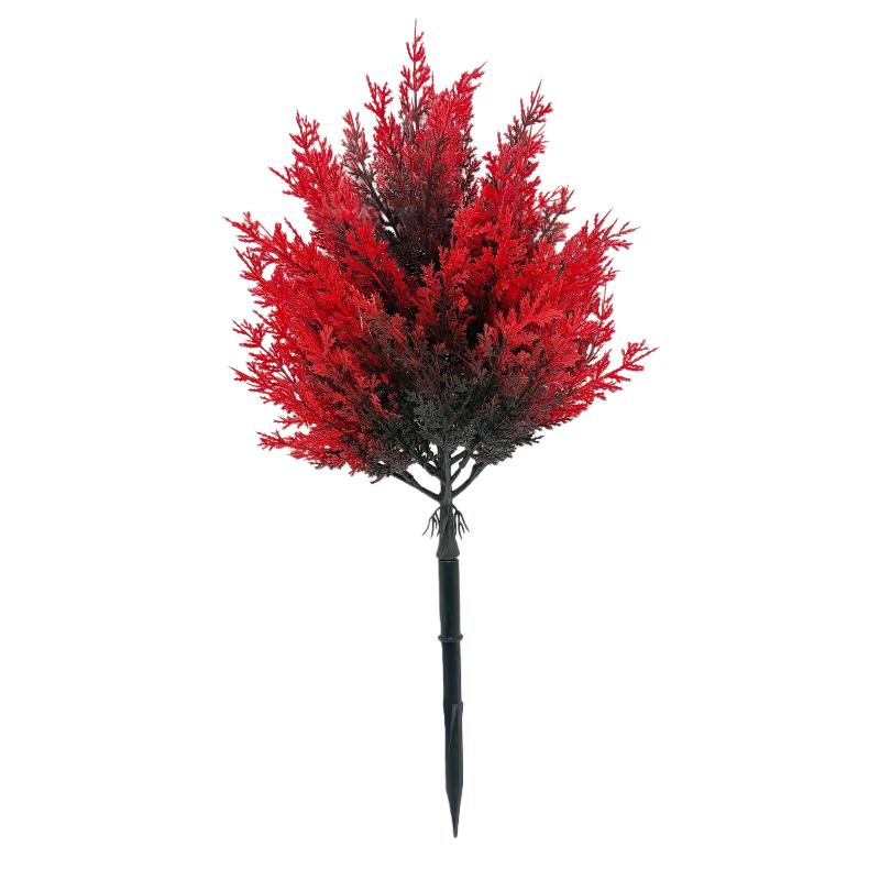 Artificial Cedar Topiary Trees Christmas Decorations Indoor Outdoor Small Fake Realistic Greenery Cedar Pine Tree