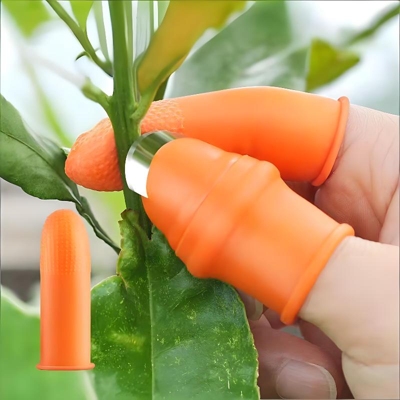 Cortador De Polegar Ferramentas De Jardinagem Tesouras De Poda Jardim Colheita Planta Legumes Separador Dedo Ferramenta