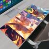 Mouse Pad Laptop Anime Kawaii Eevee Keyboard Rug Gaming Accessories Ppokemon Mousepad XXL Office PC Gamer Cabinet Desk Mat