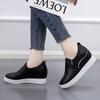 Slip On Shoes For Women Female Footwear Clogs Platform Loafers With Fur Autumn Increas Height All-Match Modis Casual Sneaker Rou