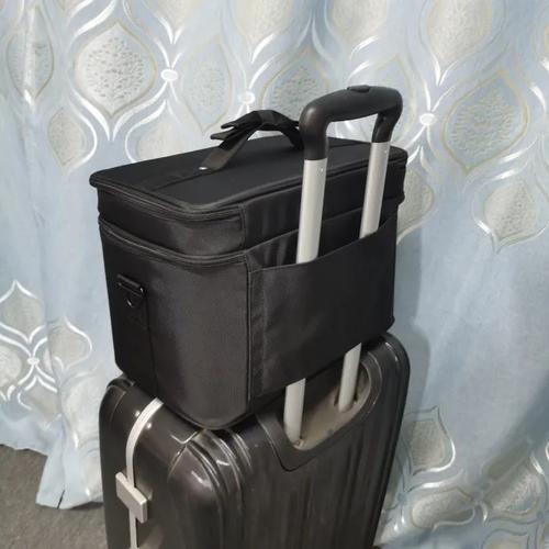 Professional Makeup Bag Large Capacity Cosmetic Organizer Standing Bridal Touch Up Bag