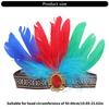 Feather Headband Fashion Hairband Costume Accessories For Trendy Women Who Love Bohemian Styles At Various Event