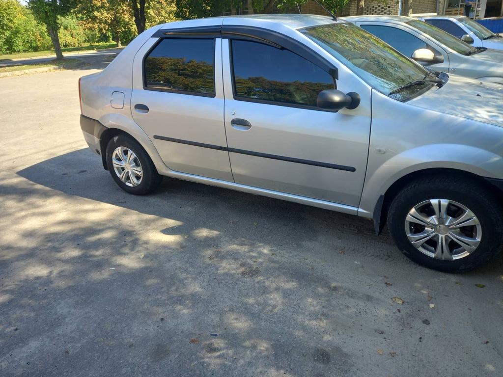 Ветровики (4 шт., Sunplex Sport) для Renault Logan I 2008-2013 гг