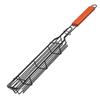 1pcs Portable BBQ Grilling Basket Stainless Steel Nonstick Barbecue Grill Basket Tools Grill Mesh for Meat Hamburger Barbecue Tools