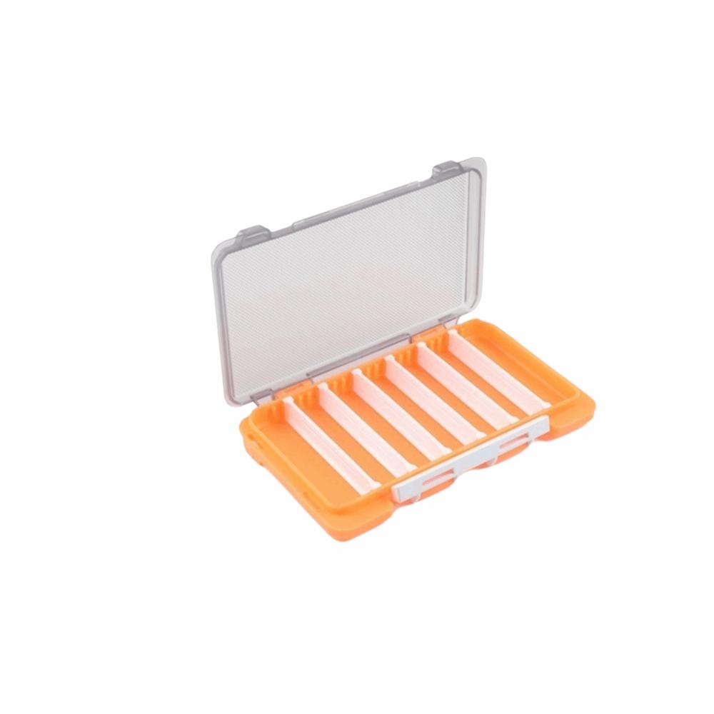 Assembled Design Fishing Tackle Box Durable Material Adjustable Compartments Fishing Hook Box Portable Size Fake Bait Box