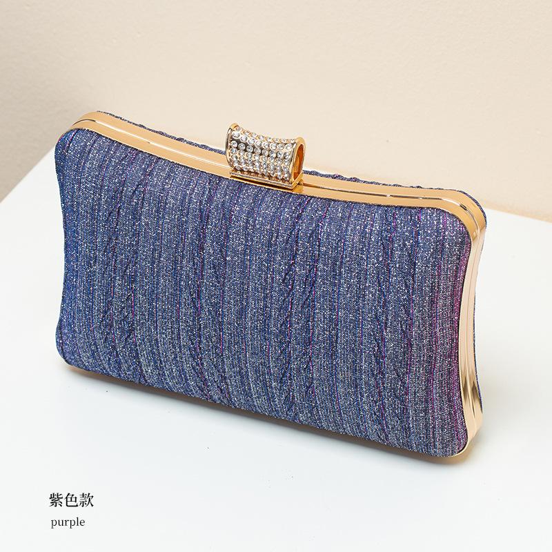 New dinner party bag, women's fashionable and versatile high-end messenger one-shoulder carry bag