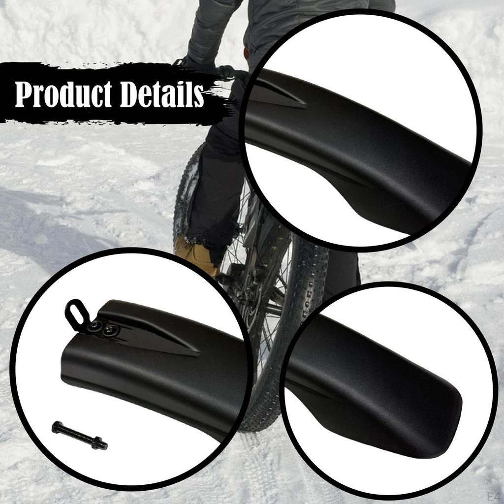 Bike Mudguard Simple Installation Practical Stylish Supplies Repair Quick Release Mud Guard Mudflap