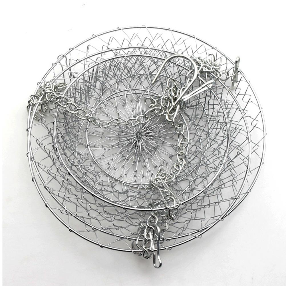 3-lags hengende fruktkurv Jernwire veggoppbevaringskurver For kraftig grønnsakskurv Hengende veggorganisator Plass