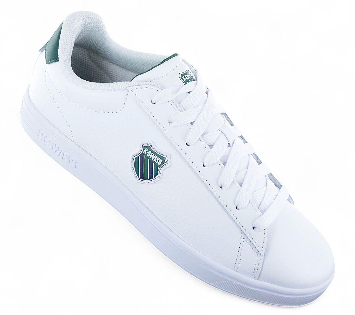 K-Swiss Men's White Classic Court Shield 2 Ii - Sneakers Shoes 04412-130-M Original 44.5