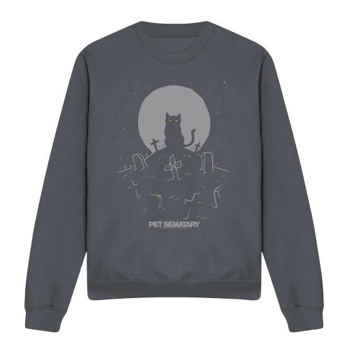 Unisex mikina pro dospělé kočky Pet Sematary s náhrobky
