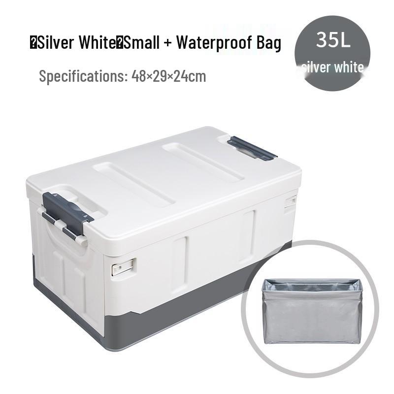 Foldable Car Trunk Organizer & Camping Storage Box