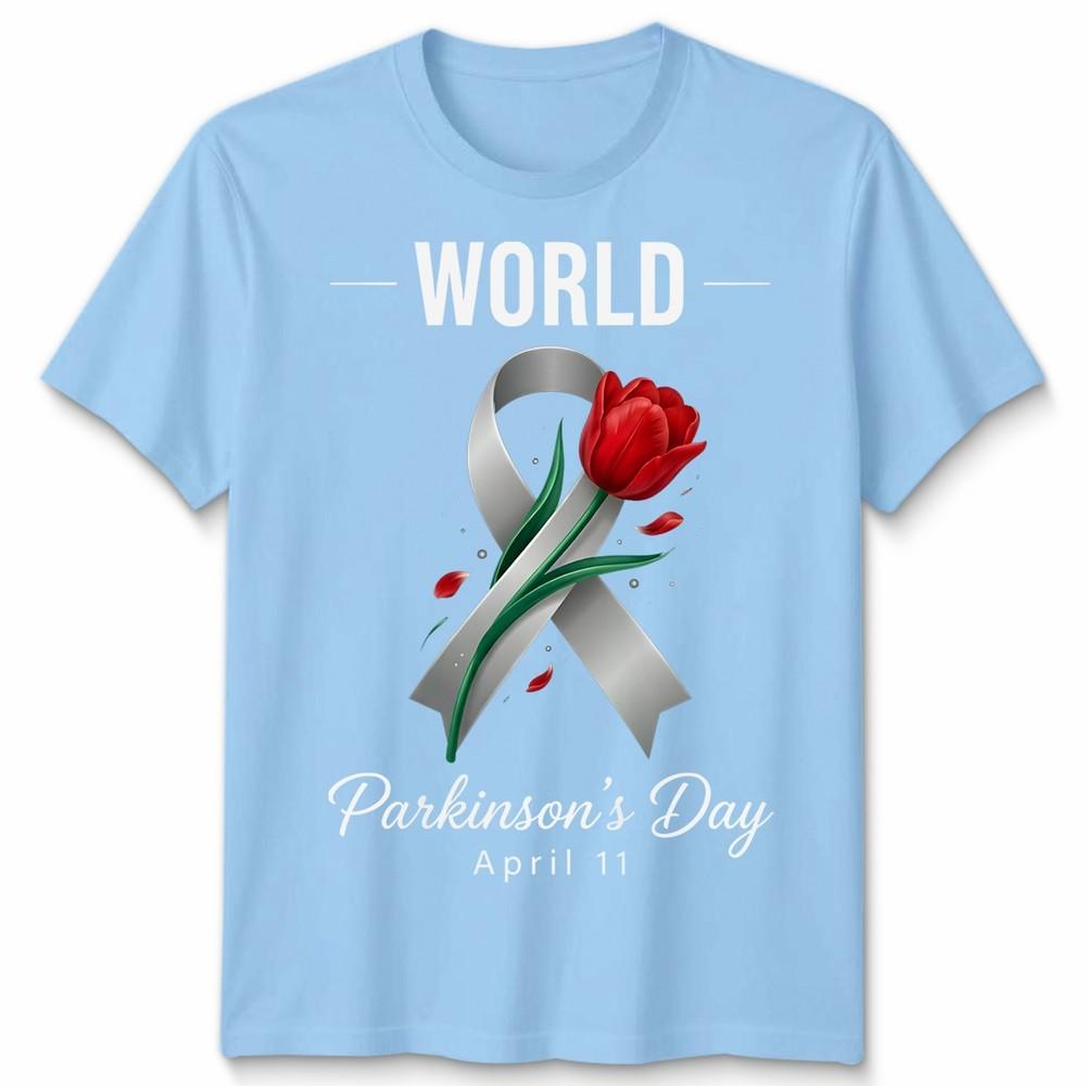 World Parkinsons Day Unisex T Shirt Disease Awareness Hope And Support Tee S