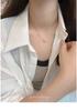 Women's Trendy Water Drop Pendant Necklace - Versatile, Fashionable, and Creative Clavicle Chain
