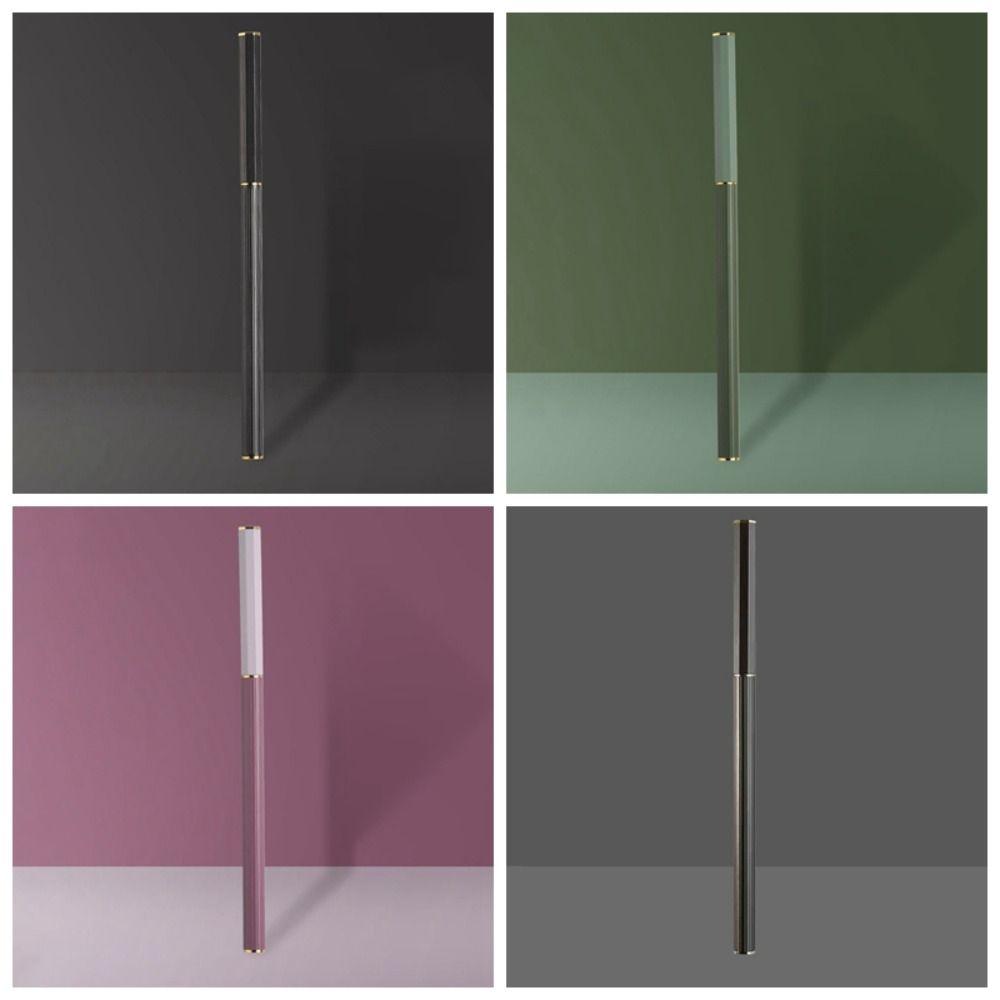 Soft Morandi Calligraphy Brushes Reusable Metal Rod Regular Script Brush Multi-purpose Practice Calligraphy Pen-type Brush