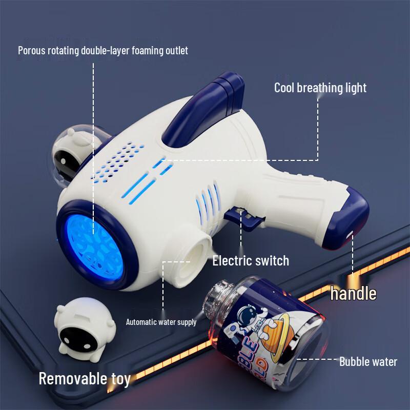 Automatic Astronaut Bubble Machine