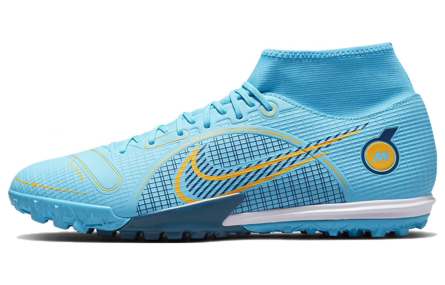 

Nike Mercurial Superfly 8 Academy Tf Chlorine Blue DJ2878-484 38.5