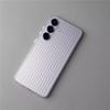Applicable to Samsung s25 mobile phone case s25Ultra ice matte white matte hard case s24Ultra luggage stripe