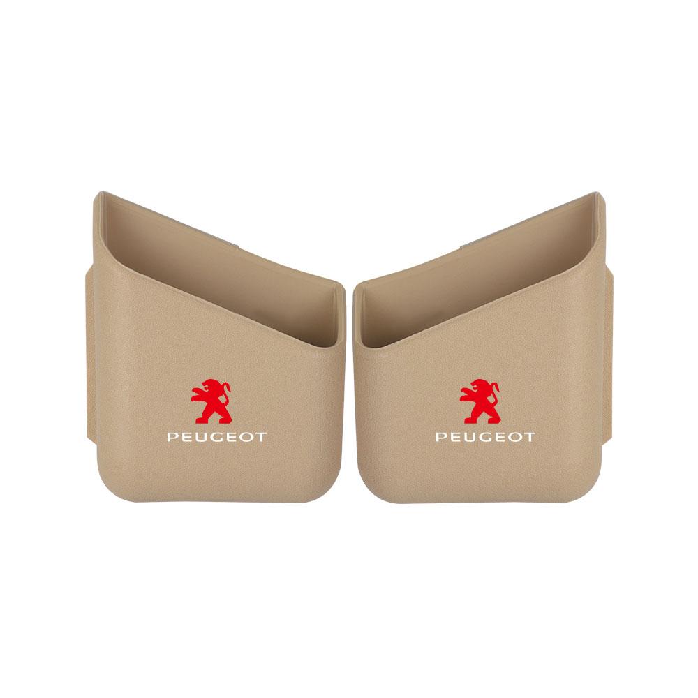 Auto Accessories Car Pillar Storage Boxs Cigarette Phone Glasses Cards Organizers For Peugeot 208 3008 107 308 2008 207 508 607