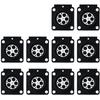 10PCS Carburetor Metering Diaphragm For 4314 121 4700 For Zama A015053 C1Q Carb Chainsaw Repair Kit Lawn Mower Parts