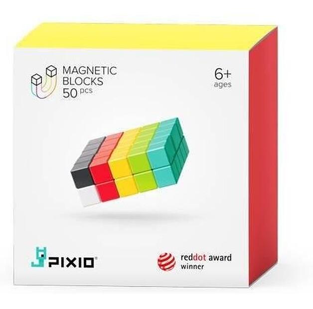 Конструктор магнитный Pixio Design Series, 50 деталей