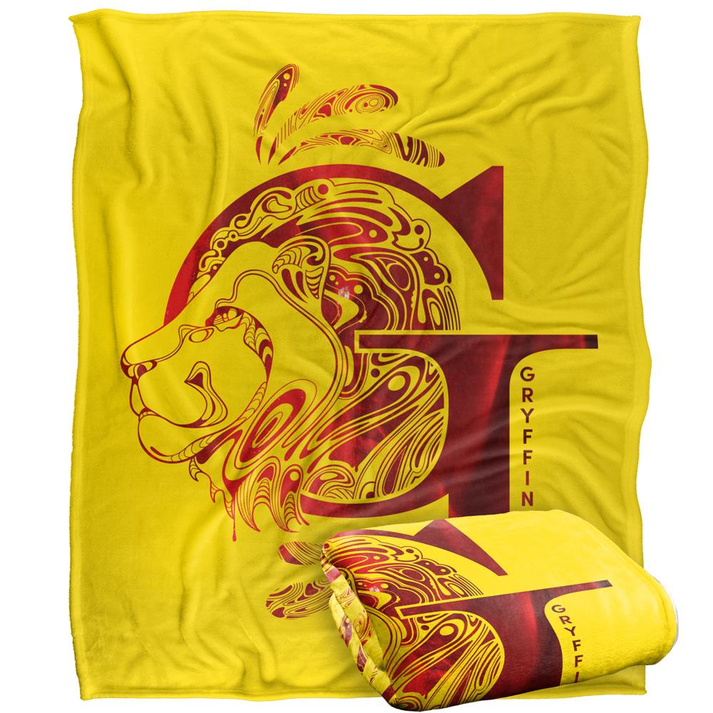 HARRY POTTER Gryffindor Abstract Blanket
