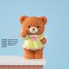 Miniature Landscape Angel Teddy Bear Creative Cute Figurine Car Decorative Gift Table Decoration Item