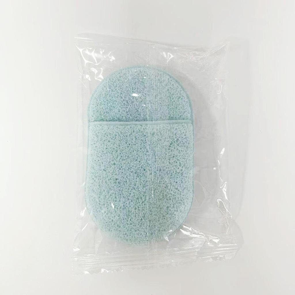 Konjac Face Wash Glove - Exfoliating Puff for Cleansing, Scrubbing, and Makeup Removal.