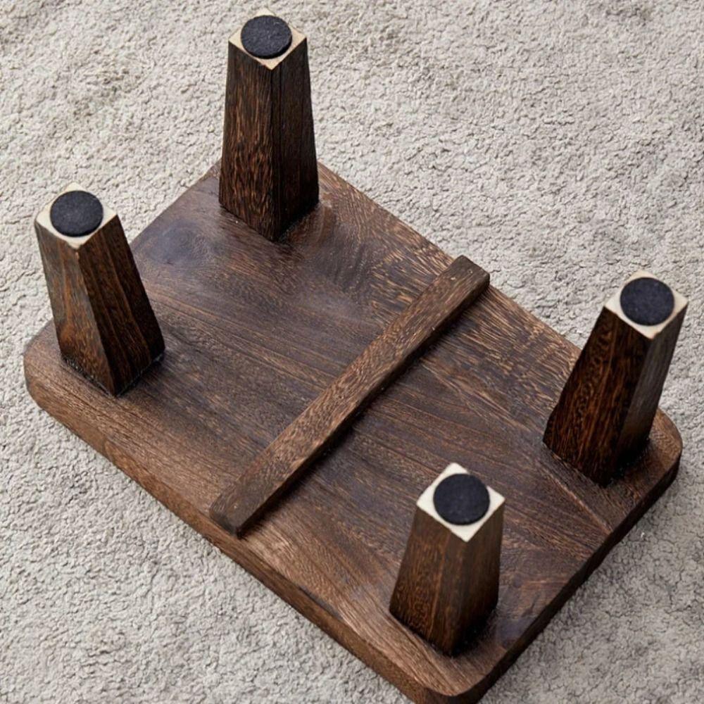 Japanese-style Small Stool Solid Wood Home Low Stool Coffee Table Shoe-changing Stools Indoor