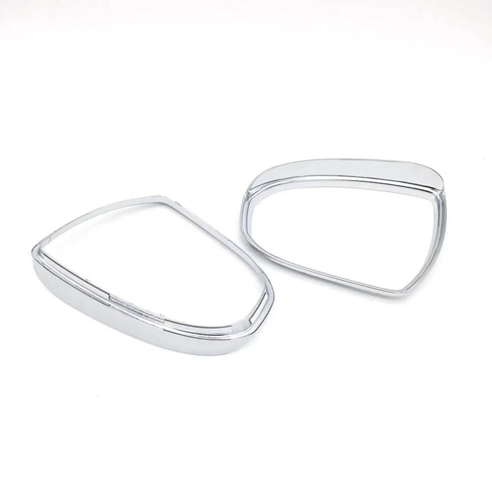 

For Hyundai Tucson 2015-2019 Car Rearview Side Mirror Rain Eyebrow Shield Cover Frame Sticker Protector Exterior Part Carbon