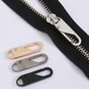 10 Pcs/lot Slider Puller Instant Zipper Repair Bag Replacement Bad Buckle Travel Bag Suitcase Metal Head DIY Sewing Craft