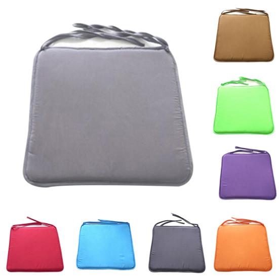 Tie On Seat Pad Warm Chair Cushion Pads for Dining Room Garden