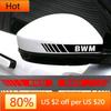 New 2025 2pcs Car Stripe Stickers Rearview Mirror Reflective Vinyl Decals Decoration For BMW F10 F13 F15 F16 F30 F34 F32 F3