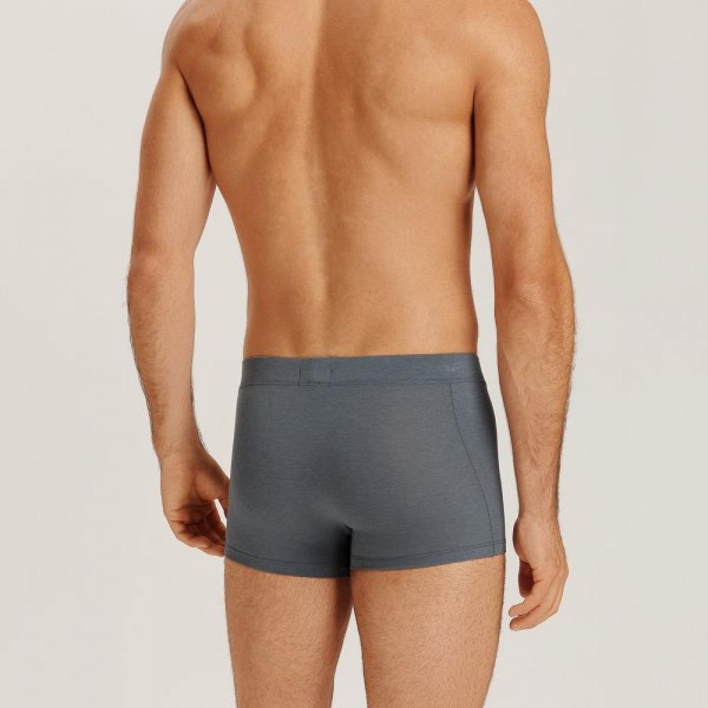 Hanro Tencel  Boxer Brief  73181 Black Clay 