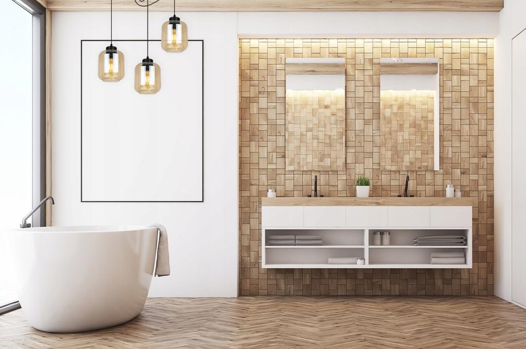 MODERN ELEGANT HANGING LAMP GLASS SHADE