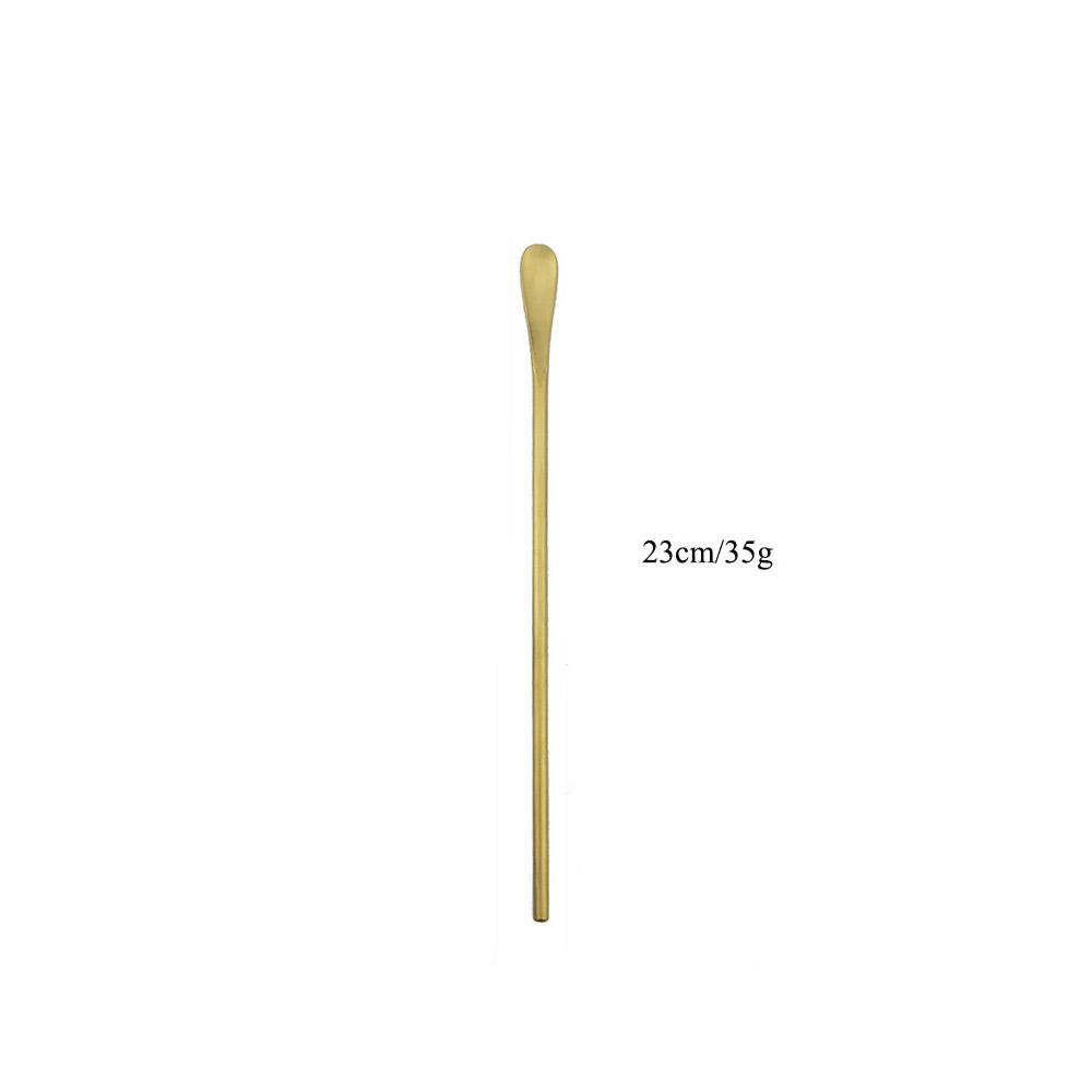 Barevná nerezová ocel Míchadlo na kávu Míchačka na nápoje Koktejl Drink Swizzle Tyčinka Ovocná šťáva Míchací lžička mléka