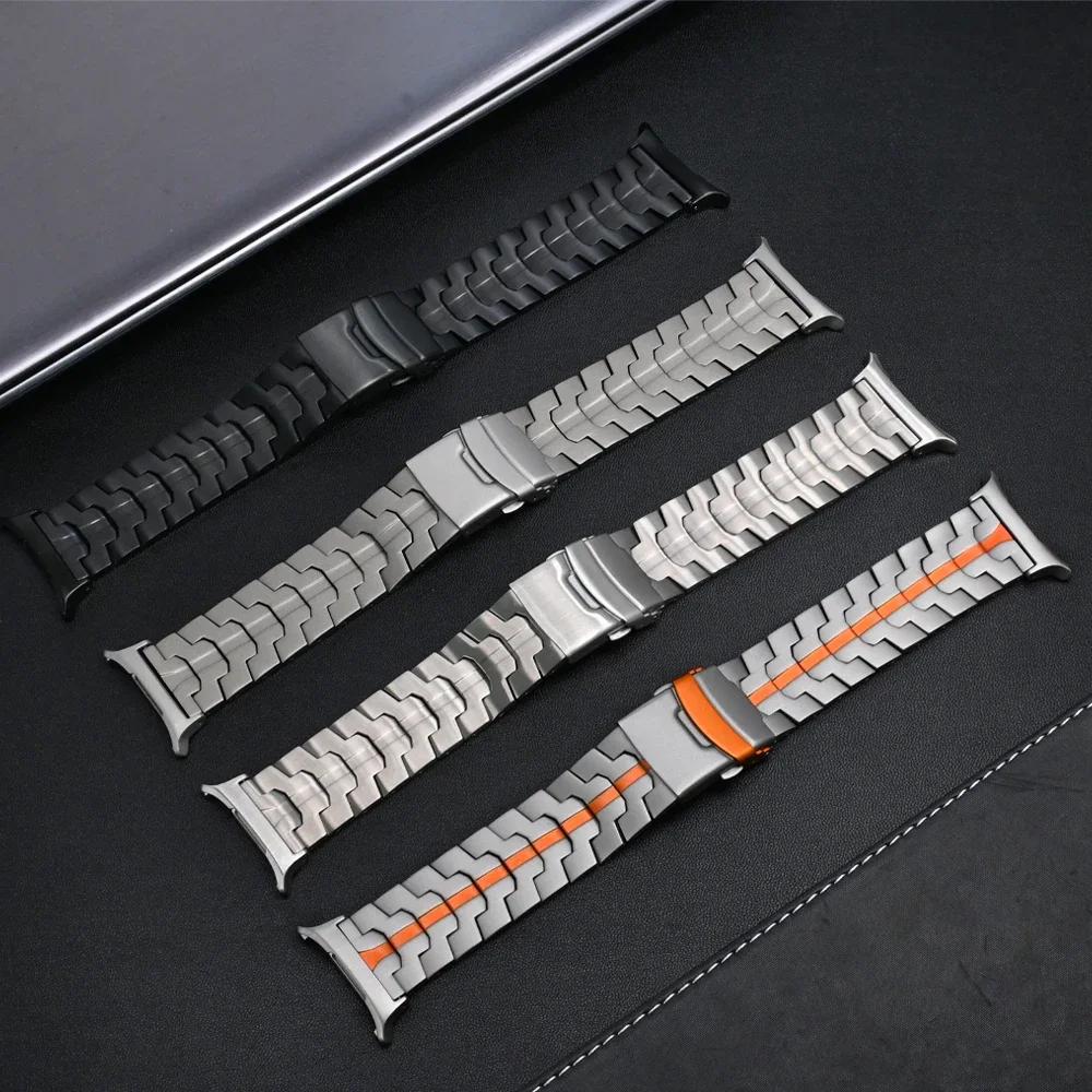 Titanband für Samsung Galaxy Ultra Watch 7 47mm Metallarmband für SAMSUNG GALAXY ULTRA 47MM 47 Luxuriöses Business-Armband Correa