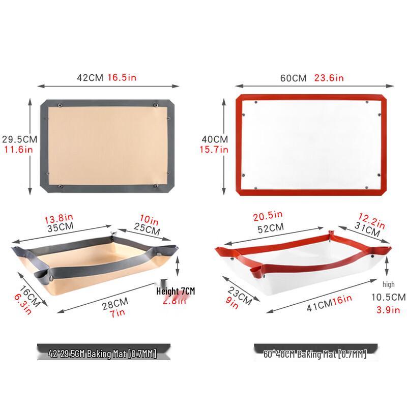 Thickened Silicone Baking Mat