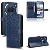 For Nothing Phone (2a) Plus/Phone (2a) Wallet Case Dots Imprinted Magnetic Closing Phone Cover