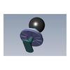 RAM MOUNTS Trackball Base with T-Bolt, 1-Inch Ball, RAP-B-354U-TRA1